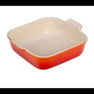 Le creuset heritage stoneware square dish